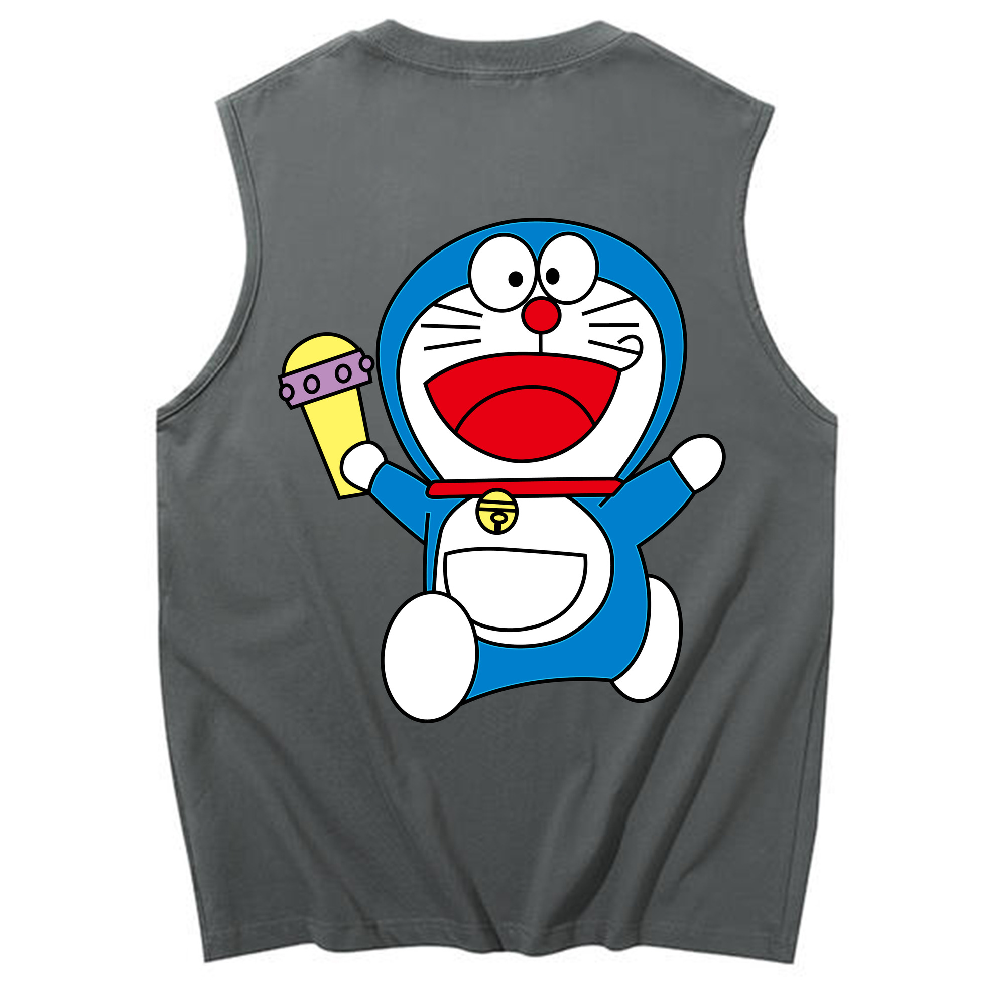 （画像用） ドラえもん Doraemon コットン100％タンクトップ（背面プリント）